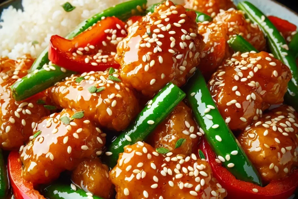 honey sesame chicken panda express